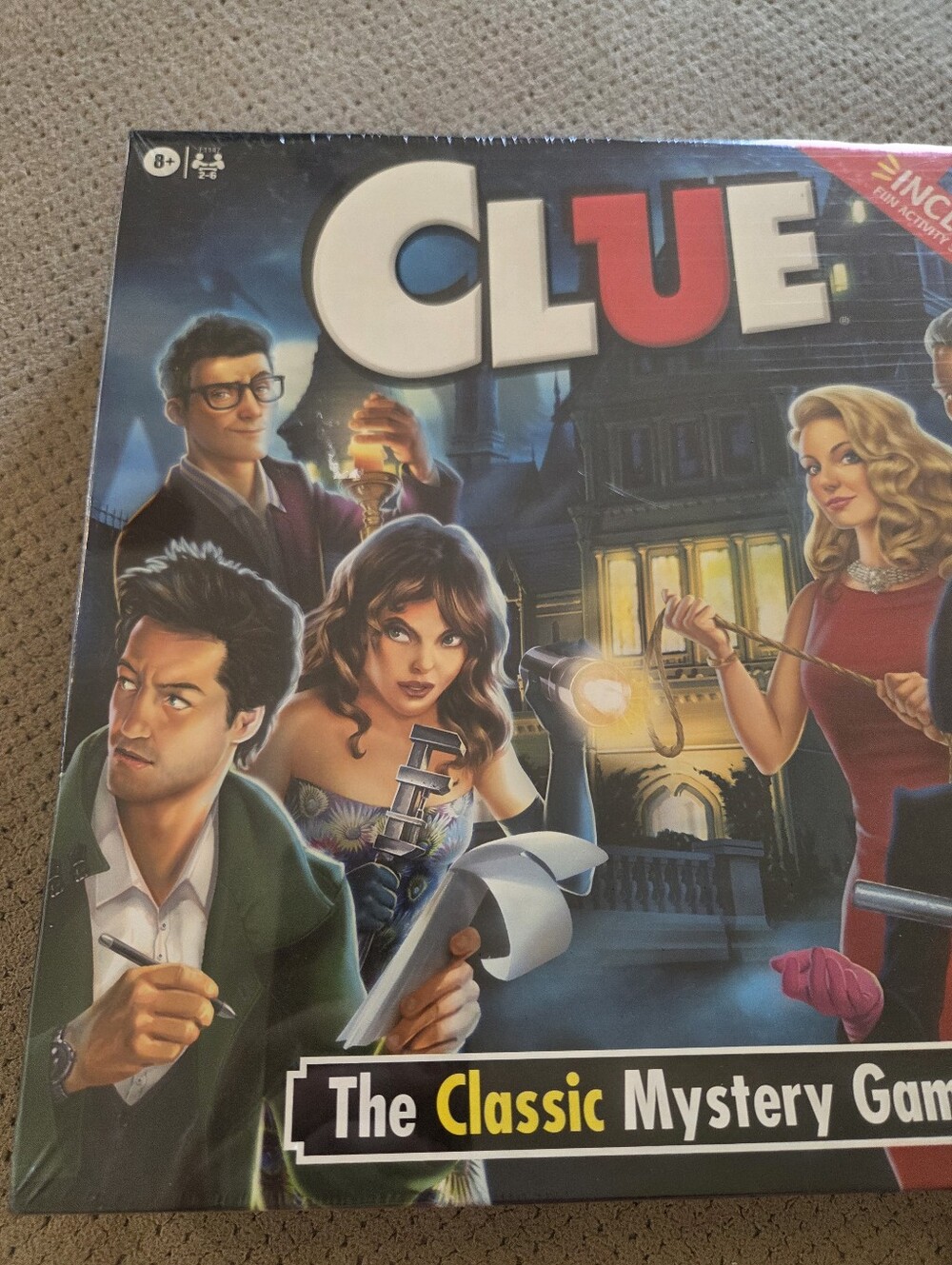 Clue Board Game, Mystery Game for Kids Ages 8 and Up, Family Games for 2-6 Playe - Picture 8 of 14